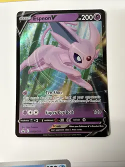 7 Eeveelution Card Lot Leafeon, Sylveon, Umbreon, Glaceon, Vaporeon, Espeon - Image 4