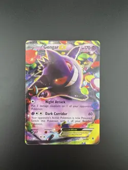 Pokemon TCG Gengar EX Phantom Forces 34/119 MP Holo Card - Image 3