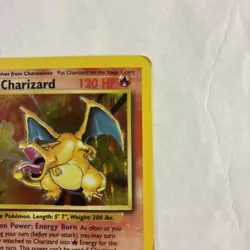 Charizard 4/102 Base Set Holo Rare Card LP Pokemon TCG - Image 3