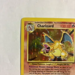 Charizard 4/102 Base Set Holo Rare Card LP Pokemon TCG - Image 4