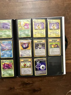 Collection Lot of (15) Vintage Pokemon Cards 1996 WOTC - Japanese Team Rocket - Image 5