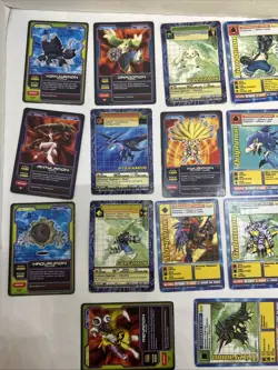 Digimon Cards Lot of 24 cards. Used Condition - Image 2