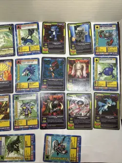 Digimon Cards Lot of 24 cards. Used Condition - Image 3