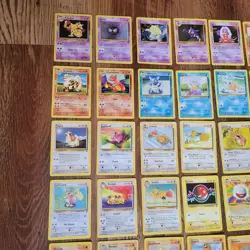Near Complete 1999 Base Set 2 Pokemon Cards Lot TCG WOTC - Image 2
