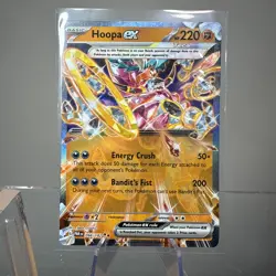 Pokemon TCG Ex Card Lot (3) CARDS Hoopa, Uraluna, Great Tusk - Image 2