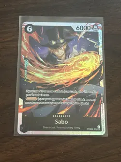 Sabo (SR) PRB02-014 One Piece Card The Best Vol.2 NM English - Image 1