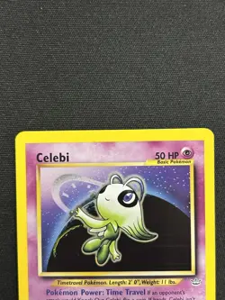 Celebi Pokemon TCG Holo Rare Card 2001 03/64 Neo Revelation - Image 3