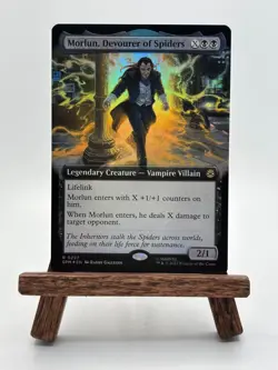 Morlun, Devourer of Spiders (Extended Art) Foil - SPM 257MTG Magic The Gathering - Image 1
