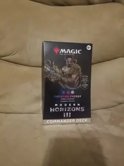 MTG Modern Horizons 3 Commander Precon Deck. Creative Energy - Image 1