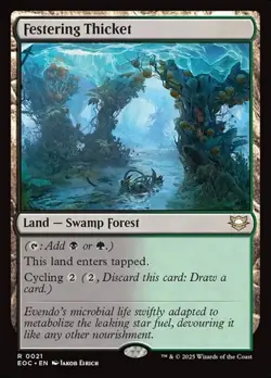 1x Festering Thicket NM Eng MTG - Edge of Eternities EDH - Image 1
