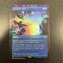 Cyclonic Rift (Borderless) Double Masters Foil NM JY - Image 1