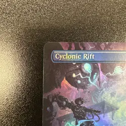 Cyclonic Rift (Borderless) Double Masters Foil NM JY - Image 2
