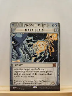 Mana Drain (Breaking News) - Near Mint - Image 2