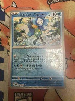 Wellspring Mask Ogerpon 067/182 (REVERSE HOLO) Pokemon TCG: Destined Rivals - Image 1