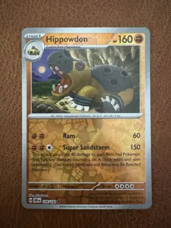 Hippowdon (Reverse Holo) - 106/182 - Destined Rivals - NM/M - Pokemon - Image 1
