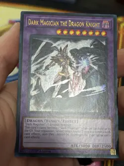 Dark Magician the Dragon Knight LEDD-ENA00 Legendary Dragon Decks 1st ED (VLP) - Image 4