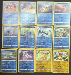 Pokemon Sword & Shield Base partially complete Set C/UC/R/reverse Holo 112 Cards - Image 3
