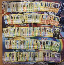 Vintage Pokemon Card Lot Fire Ninetales Tyranitar Nidoking Nidoqueen 210+ - Image 1