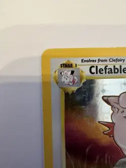 Pokemon TCG Clefable Holo Unlimited Rare Card 5/130 Jungle - Image 2