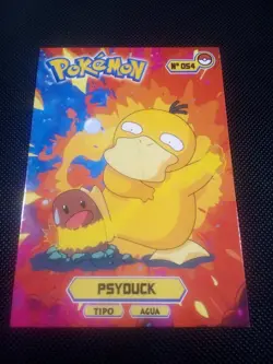 Pokemon 2024 Card Tops Pokedex Database Set Psyduck 054 Peru US Seller - Image 1