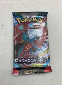 Pokemon Paradox Rift Scarlet & Violet Trading Card Booster Packs Lot Of Six - Image 4