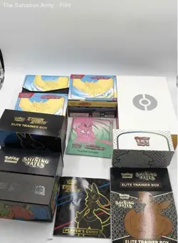 Pokemon Collection Of Shining Fates Assorted Trading Card Game Boxes Large Lot - Image 3