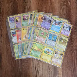 Huge Vintage Pokemon Binder Collection Mixed Lot of 180 Cards WOTC-XY - Image 1