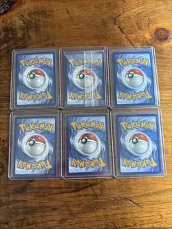 Pokemon 6 Card Illustration Rare Lot Rotom Pecharunt Raticate Clamperl - Image 2