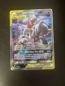 Pokemon 2019 TCG Mewtwo & Mew GX Tag Team Promo Card #SM191 NM - Image 1