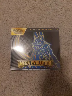 Pokemon Trading Card Game - Mega Evolution Elite Trainer Box (Lucario) - Sealed - Image 1