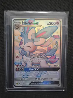 Sylveon GX SV76/SV94 Hidden Fates: Shiny Vault Holo perfect clean card 10/10 - Image 1