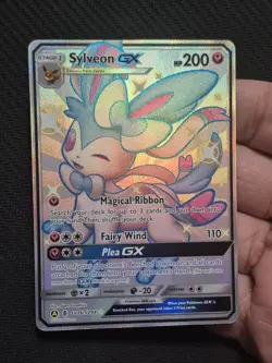 Sylveon GX SV76/SV94 Hidden Fates: Shiny Vault Holo perfect clean card 10/10 - Image 2