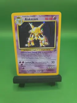 Alakazam -Holo Rare Card 1/130-Pokemon -Base Set 2 - Image 1