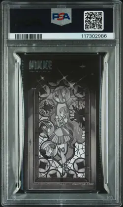 2023 GODDESS OF VICTORY: NIKKE GUN GIRL METAL CARD COLLECTION OVER ZONE 2 PSA 10 - Image 2