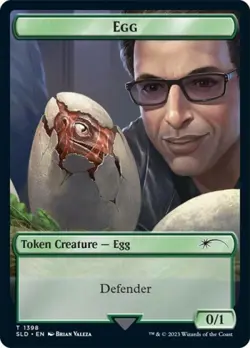MTG English Egg Token NM Normal Secret Lair - Image 1