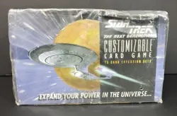 Star Trek Next Generation Customizable Card Game Sealed Expansion Sets Dmgd Box - Image 1