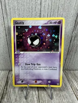 Gastly Holo Card 63/112 FireRed & LeafGreen Pokemon 2004 NM/LP - Image 1