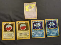 Vintage Pokemon 16 Holo Rare Card Lot Base Fossil Jungle Rocket 1999 WOTC Damage - Image 2