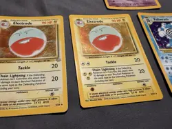 Vintage Pokemon 16 Holo Rare Card Lot Base Fossil Jungle Rocket 1999 WOTC Damage - Image 3