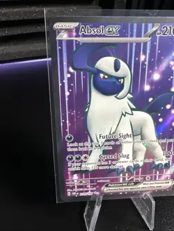 Pokemon TCG Absol EX Obsidian Flames Holo Ultra Rare Card 214/197 - Image 2