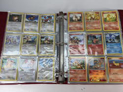 Early Pokemon Card Lot Album Of Over 150 Cards Charmander Chim Char Attic Find - Image 1