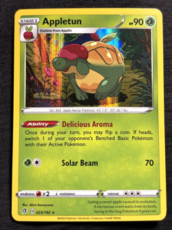 Appletun 023/192 Holo Rebel Clash Pokemon TCG Card NM - Image 1