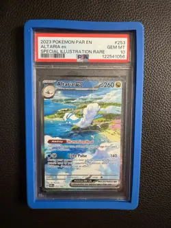 Pokemon TCG Altaria EX Card 253/182 Sir Paradox Rift PSA 10 - Image 1