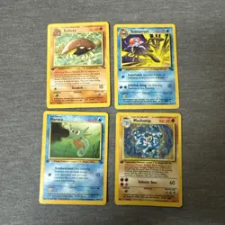 Pokemon Cards First Edition Lot Of 4 - Image 1
