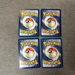 Pokemon Cards First Edition Lot Of 4 - Image 2