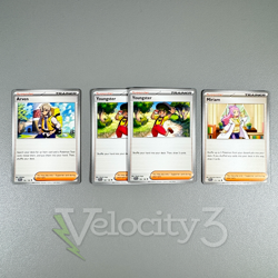 Pokemon TCG Trainer 4x Cards from Scarlet & Violet: Arven-YOUNGSTER-Miriam | NM - Image 1
