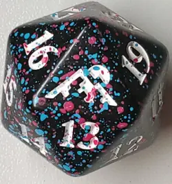 MTG Magic The Gathering Kamigawa Neon Dynasty Bundle Oversized Spindown Dice D20 - Image 1