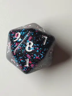 MTG Magic The Gathering Kamigawa Neon Dynasty Bundle Oversized Spindown Dice D20 - Image 2