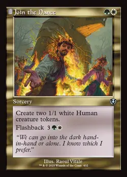 NM Retro Foil Join the Dance, Innistrad Remastered, Magic the Gathering, 432 - Image 1