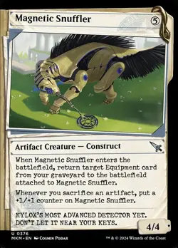 NM Showcase Foil Magnetic Snuffler, MTG, Murders at Karlov Manor, Magic, 376 - Image 1